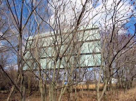 M-60 Drive-In Theatre - Rear Of Screen - Photo From Www (newer photo)